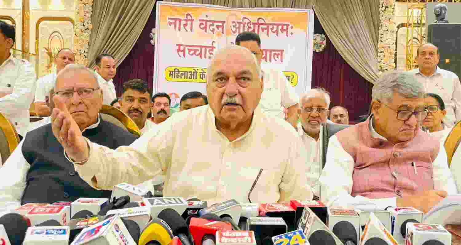 Former chief minister Bhupinder Singh Hooda