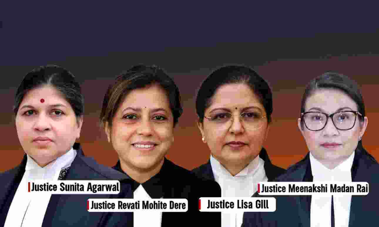 Judicial milestone:4 women HC chief justices serve simultaneously