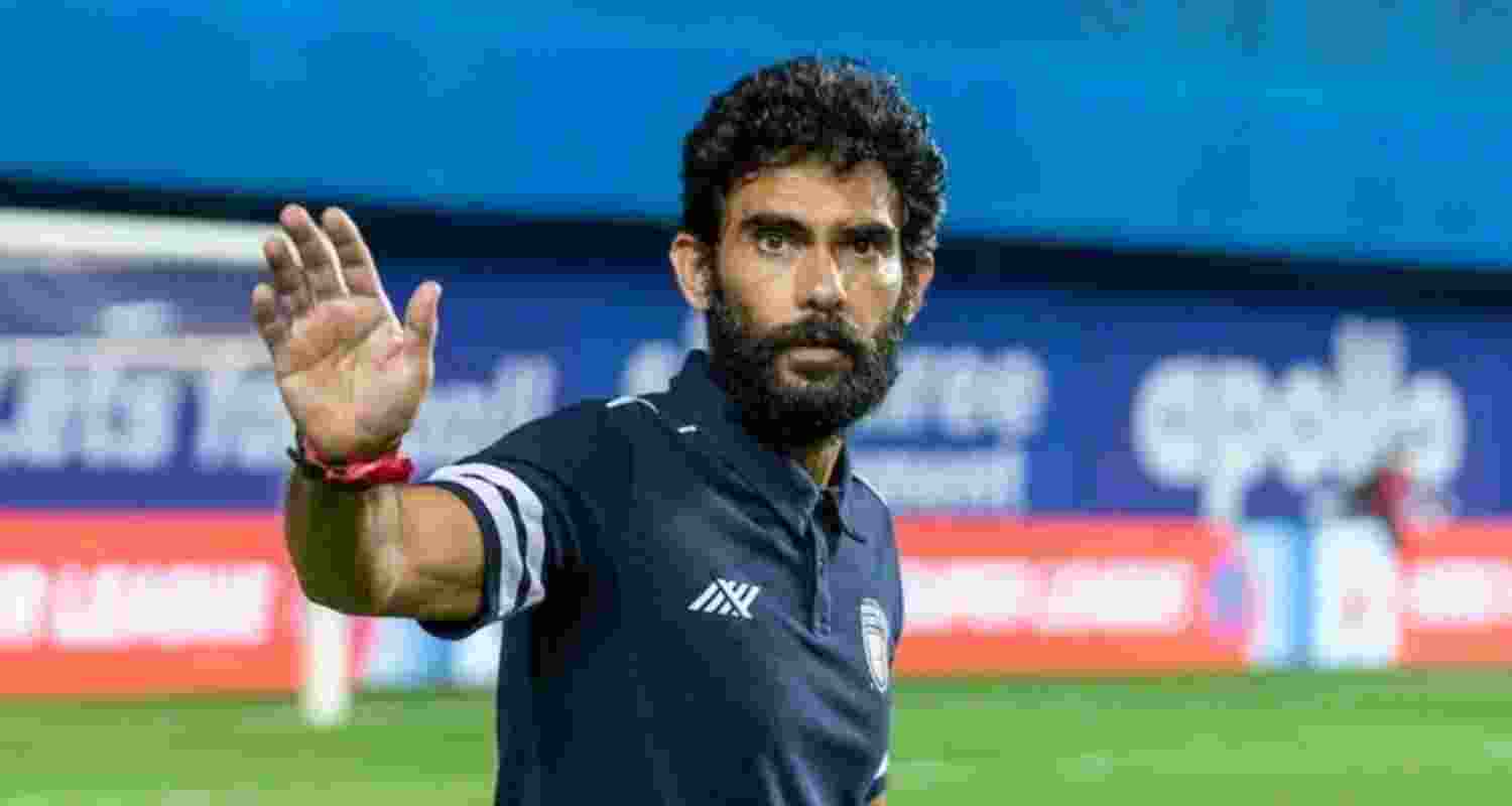 Indian football team's new head coach Khalid Jamil.