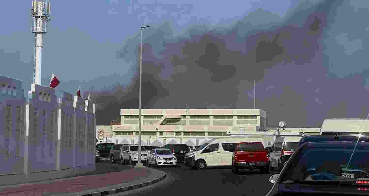 Explosions were heard across the capital city of Doha on Tuesday after Israel launched an attack on the leadership of Hamas