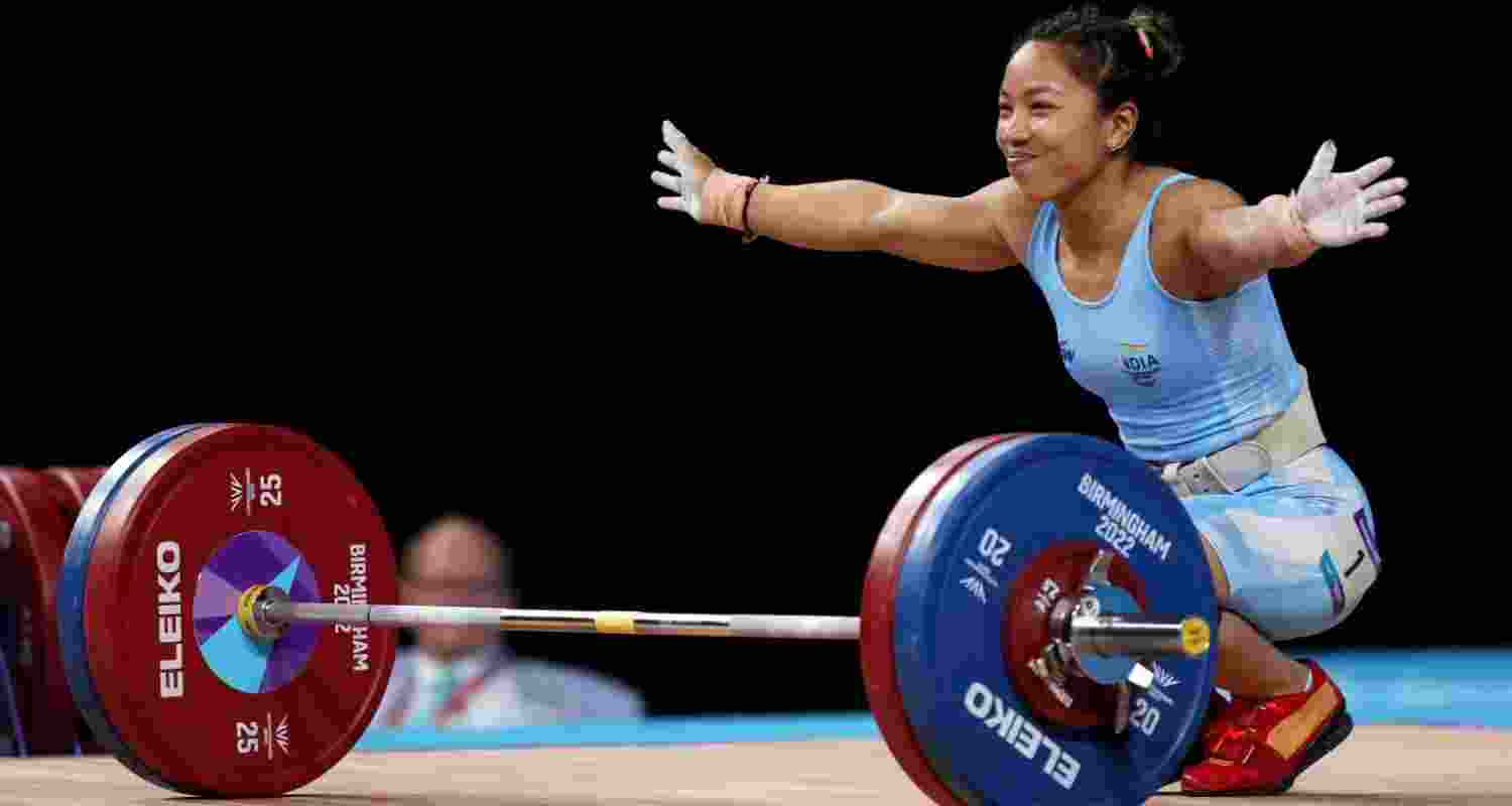 The last time she lifted 115kg was at the Tokyo Olympics in 2021 where she won a silver medal