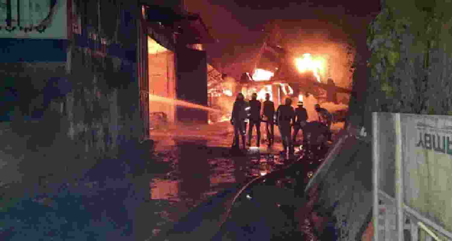 So far, eight people have died as a result of the fire, while around 13 people from Purba Medinipur district are still reported missing