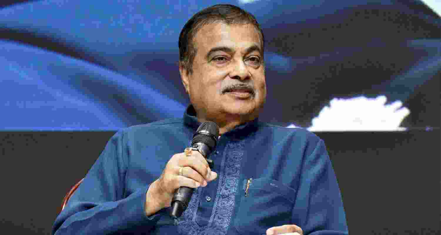 A file photo of Union Minister for Road Transport and Highways Nitin Gadkari.