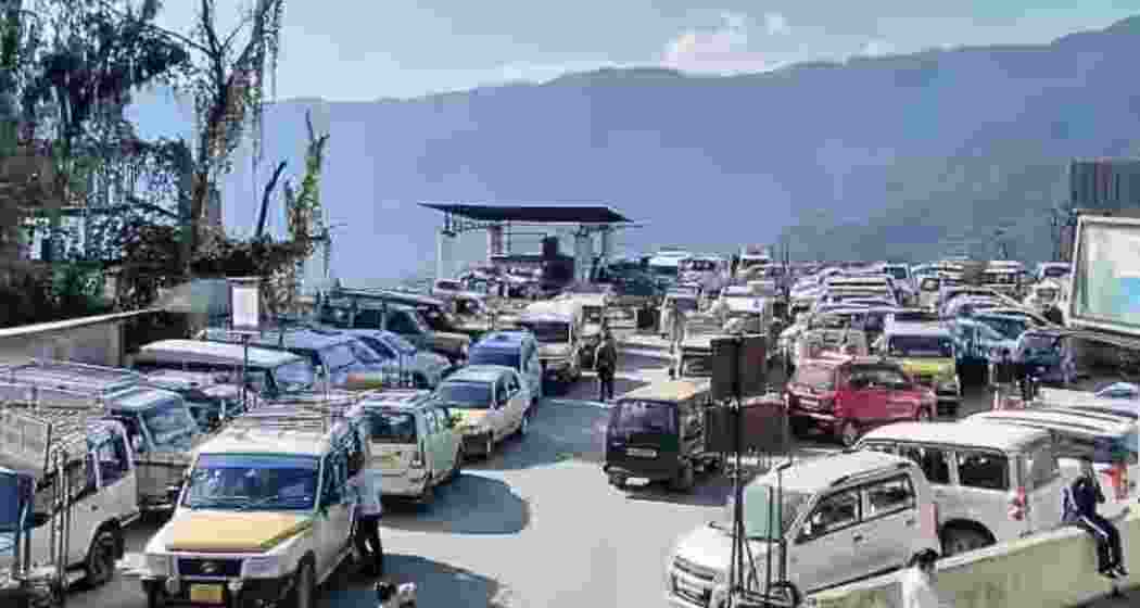 Gangtok taxi stand, where the Sikkim man allegedly boarded the vehicle before the suspected drugging and robbery incident that led to him waking up in Odisha with Rs 7 lakh missing.