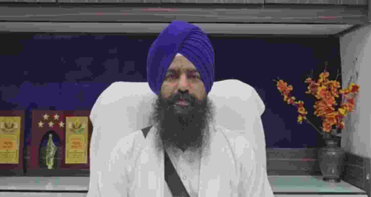Akal Takht jathedar Giani Kuldeep Singh Gargaj.