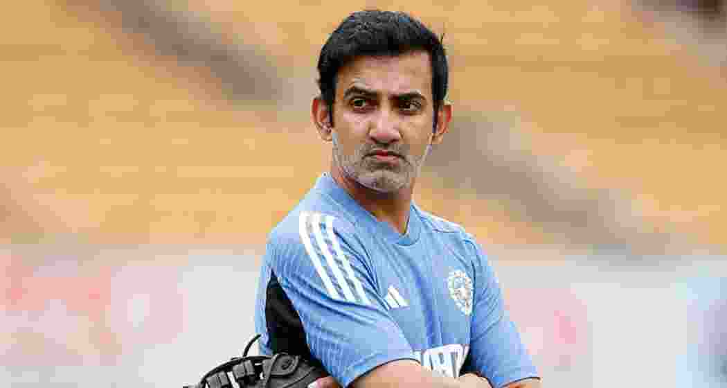 Indian men's cricket team head coach Gautam Gambhir. (File photo)