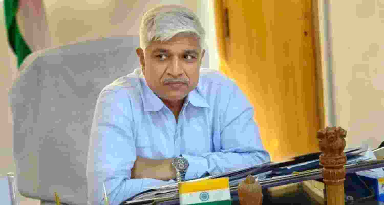 Rajendra Pal Gautam, the chairman of the All India Congress Committee's (AICC) SC Department. Rajendra Pal Gautam, the chairman of the All India Congress Committee's (AICC) SC Department.