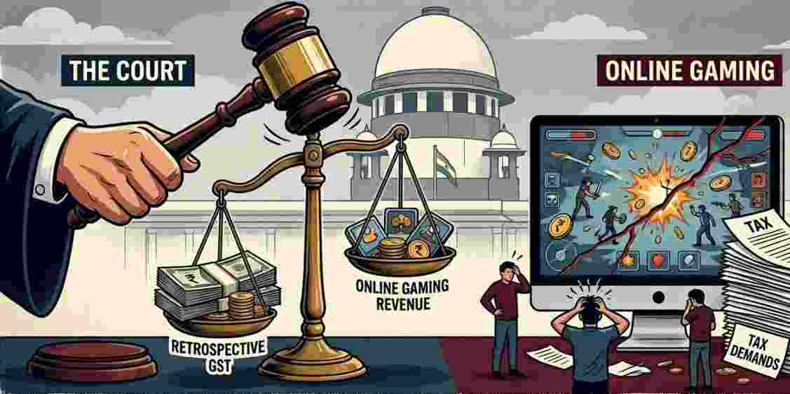 SC upholds GST levy on online gaming bets constitutionally valid