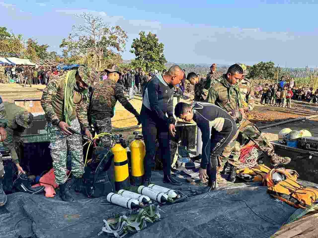 Umrangso coal mine tragedy: Army, Assam Rifles lead rescue efforts