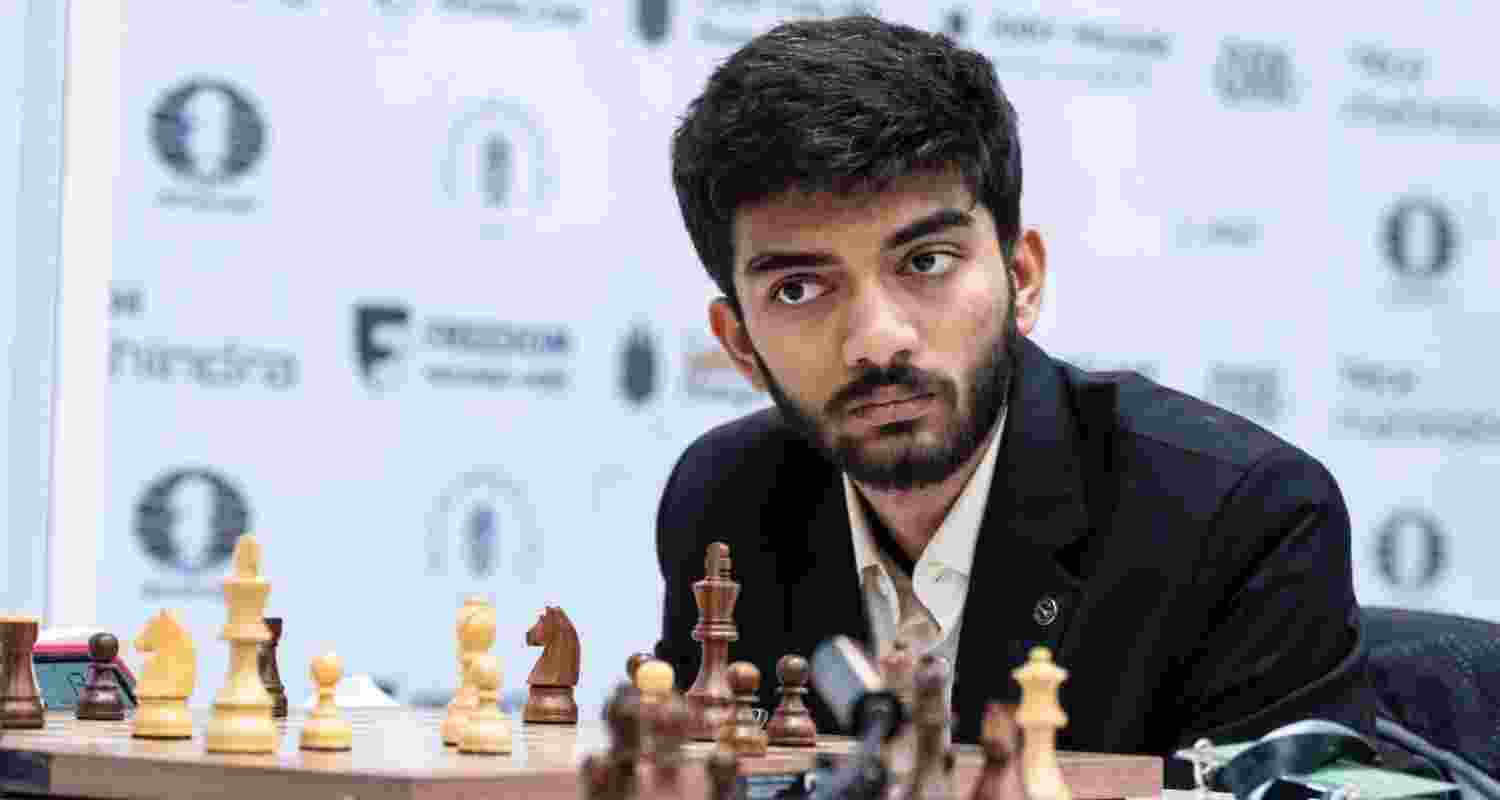 World chess champion D Gukesh.
