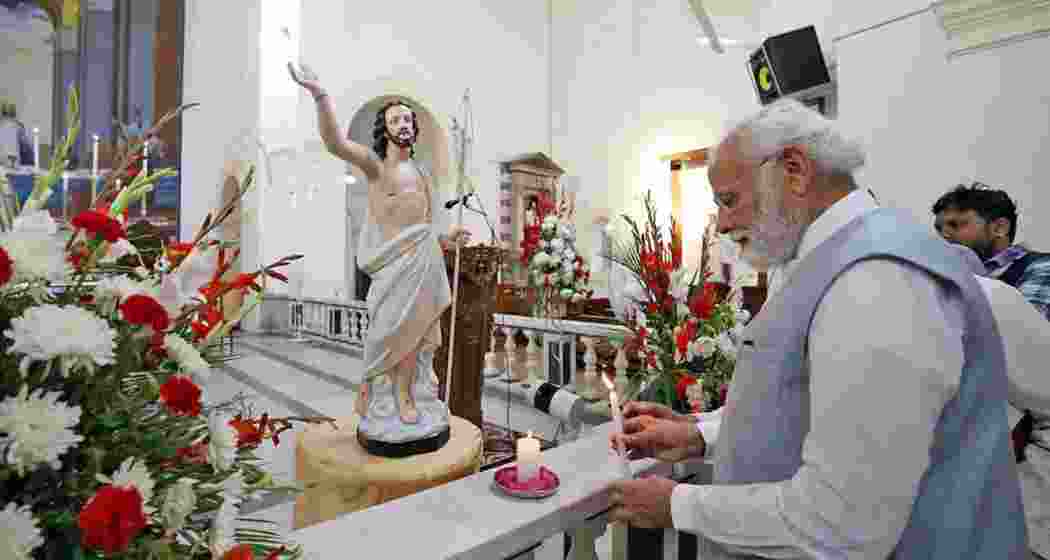 Prime Minister Narendra Modi pays tribute to Jesus Christ, recalling his sacrifice and message of compassion on the solemn occasion of Good Friday.