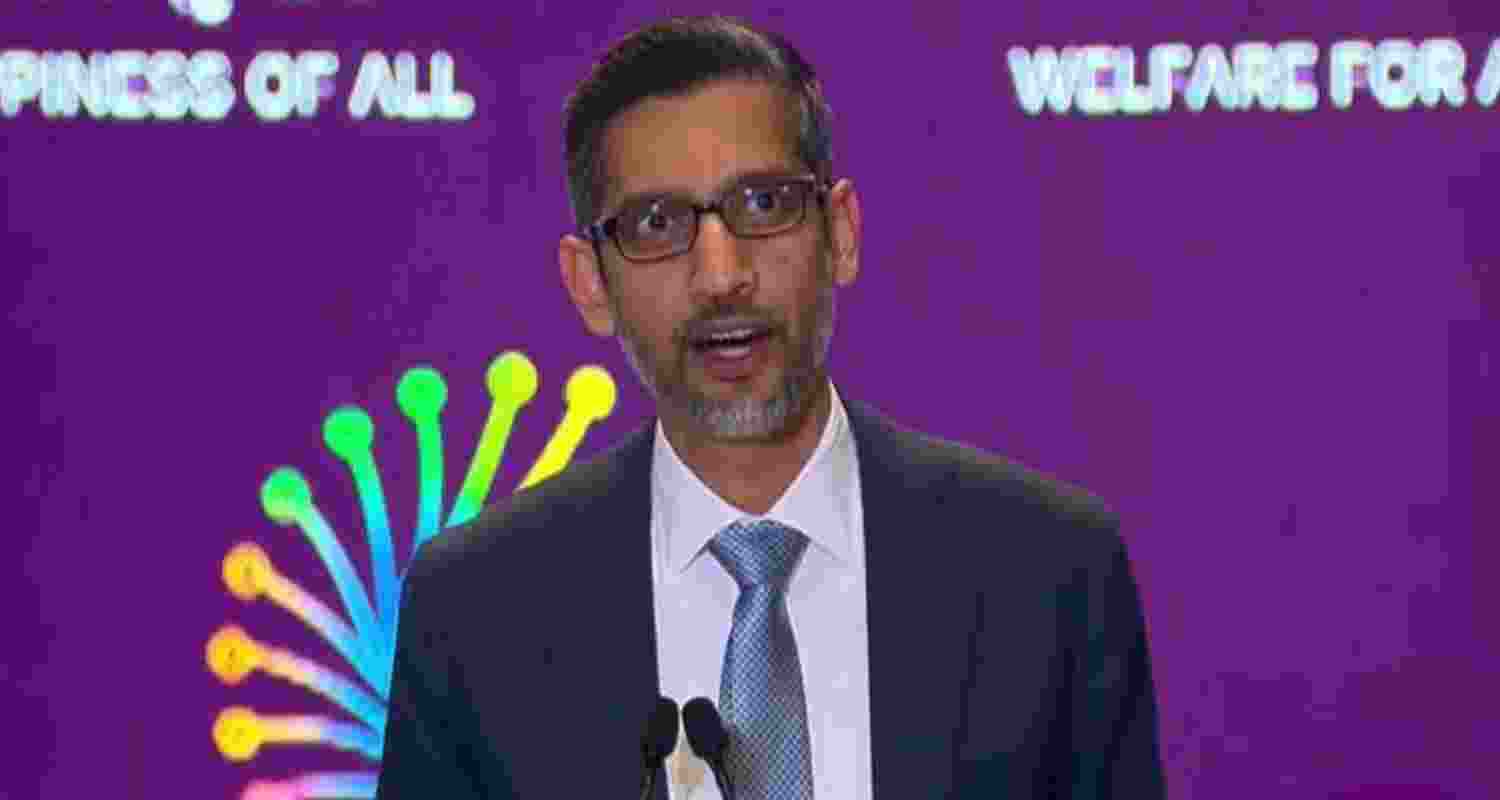 Google CEO Sundar Pichai calls AI the biggest platform shift of our lifetime, highlights $15B India investment and Vizag as a global AI hub. Google CEO Sundar Pichai calls AI the biggest platform shift of our lifetime, highlights $15B India investment and Vizag as a global AI hub.