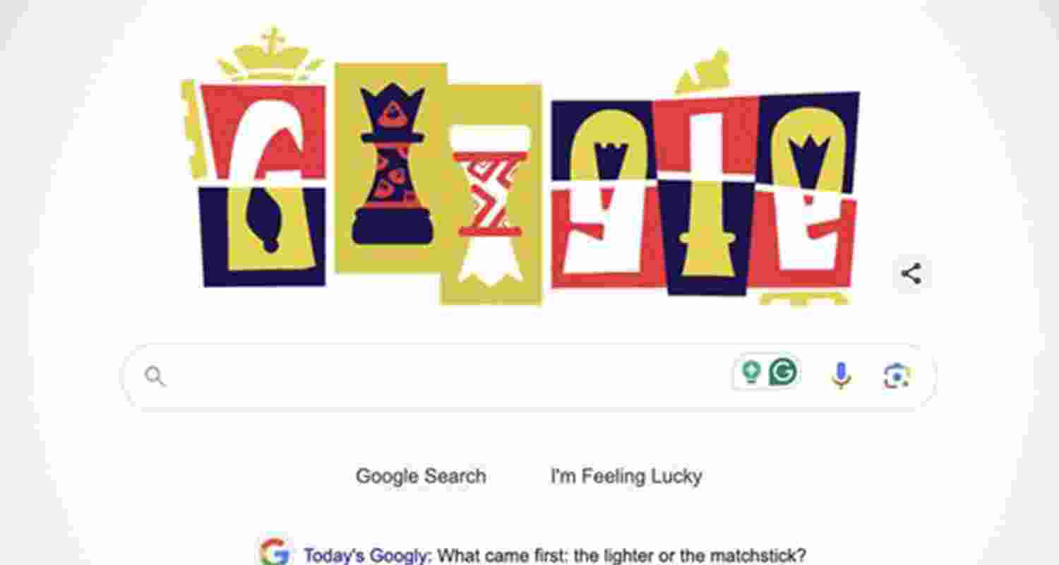 Chess-Themed Google Doodle 