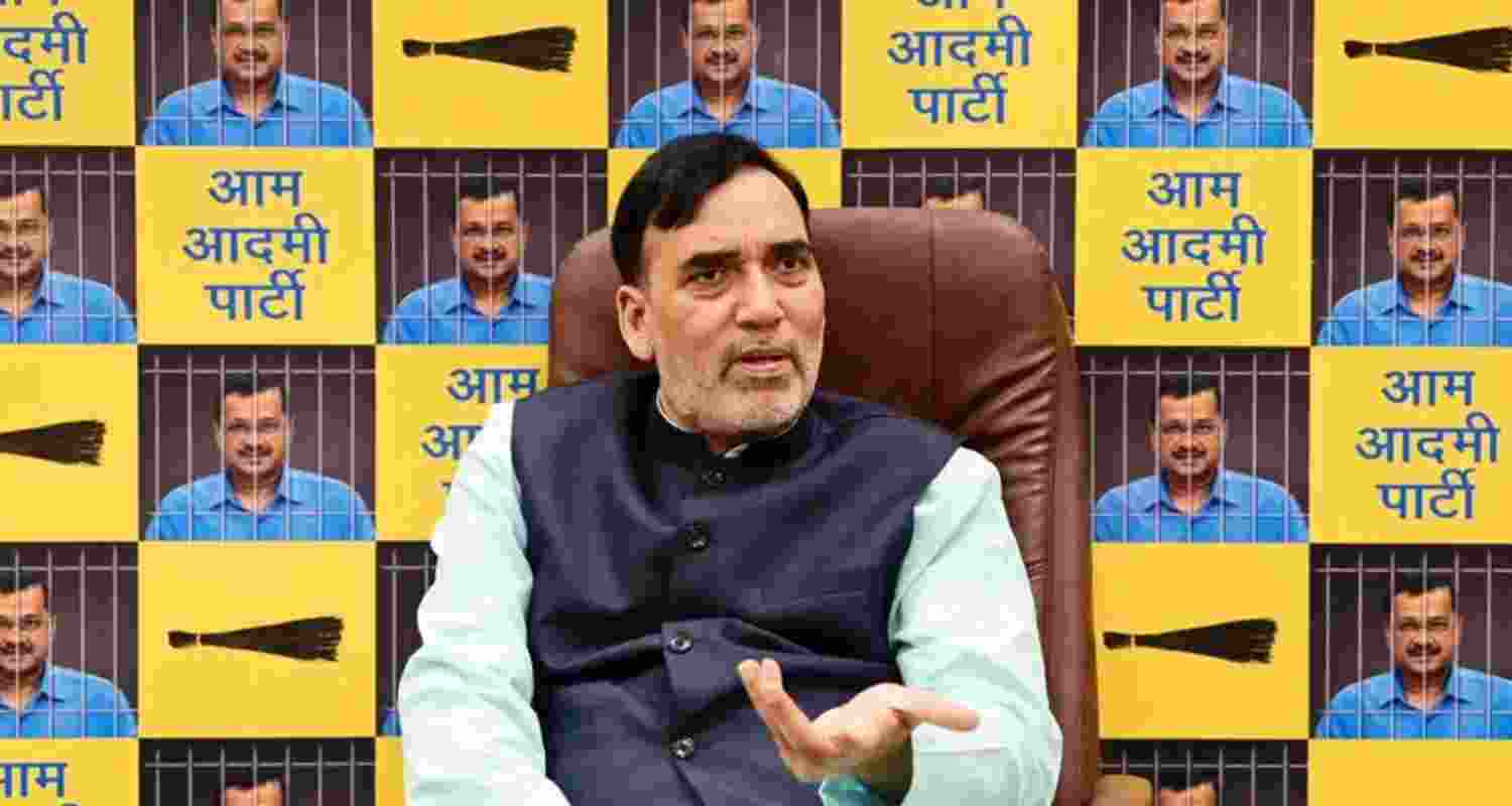 AAP leader Gopal Rai.