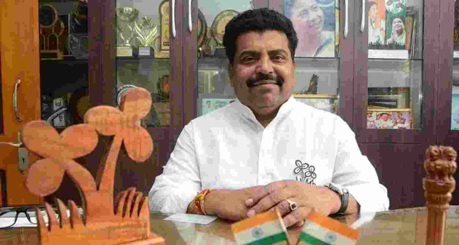 TMC MLA Narayan Goswami - file image.