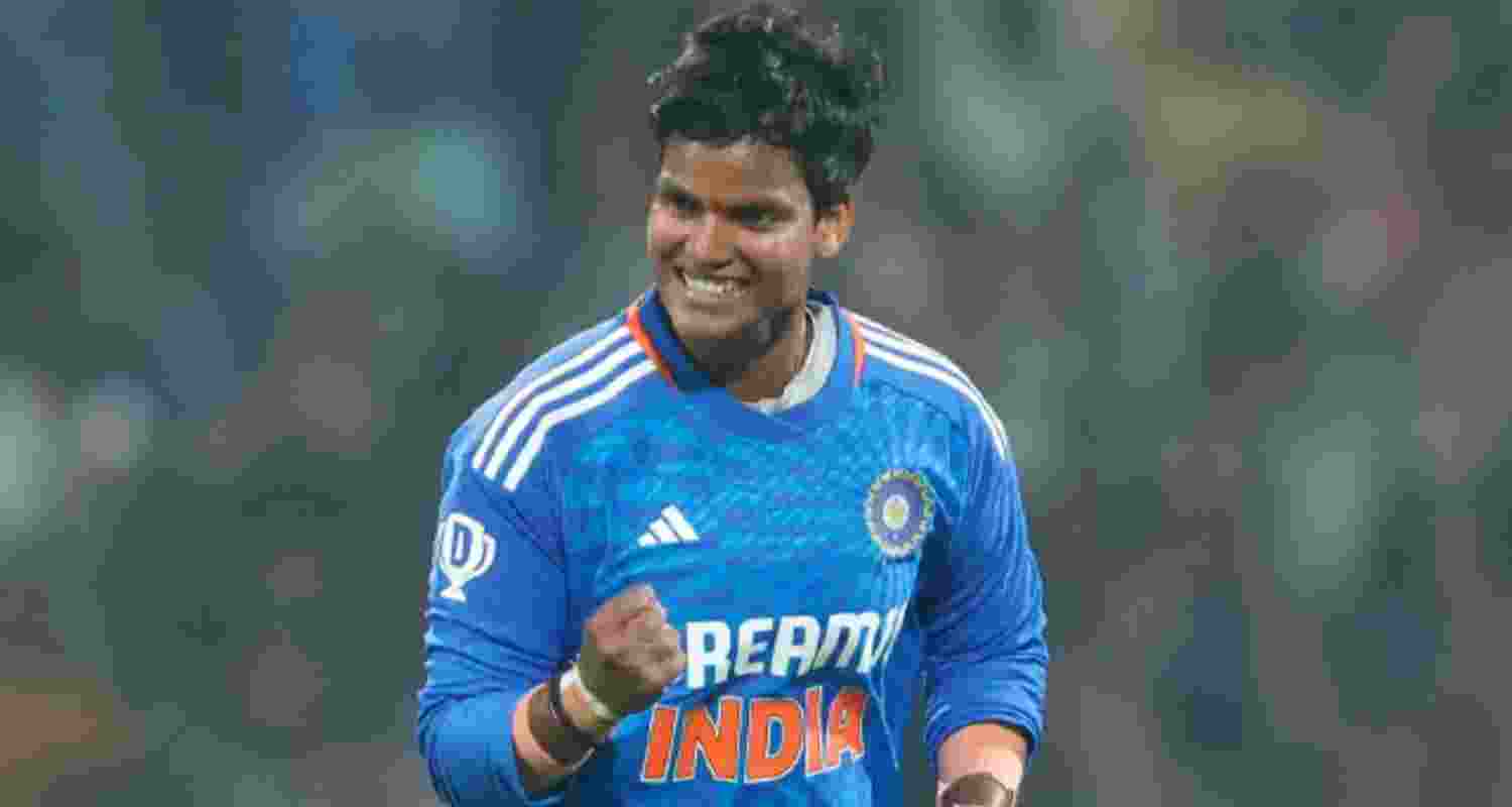 Indian spinner Deepti Sharma.