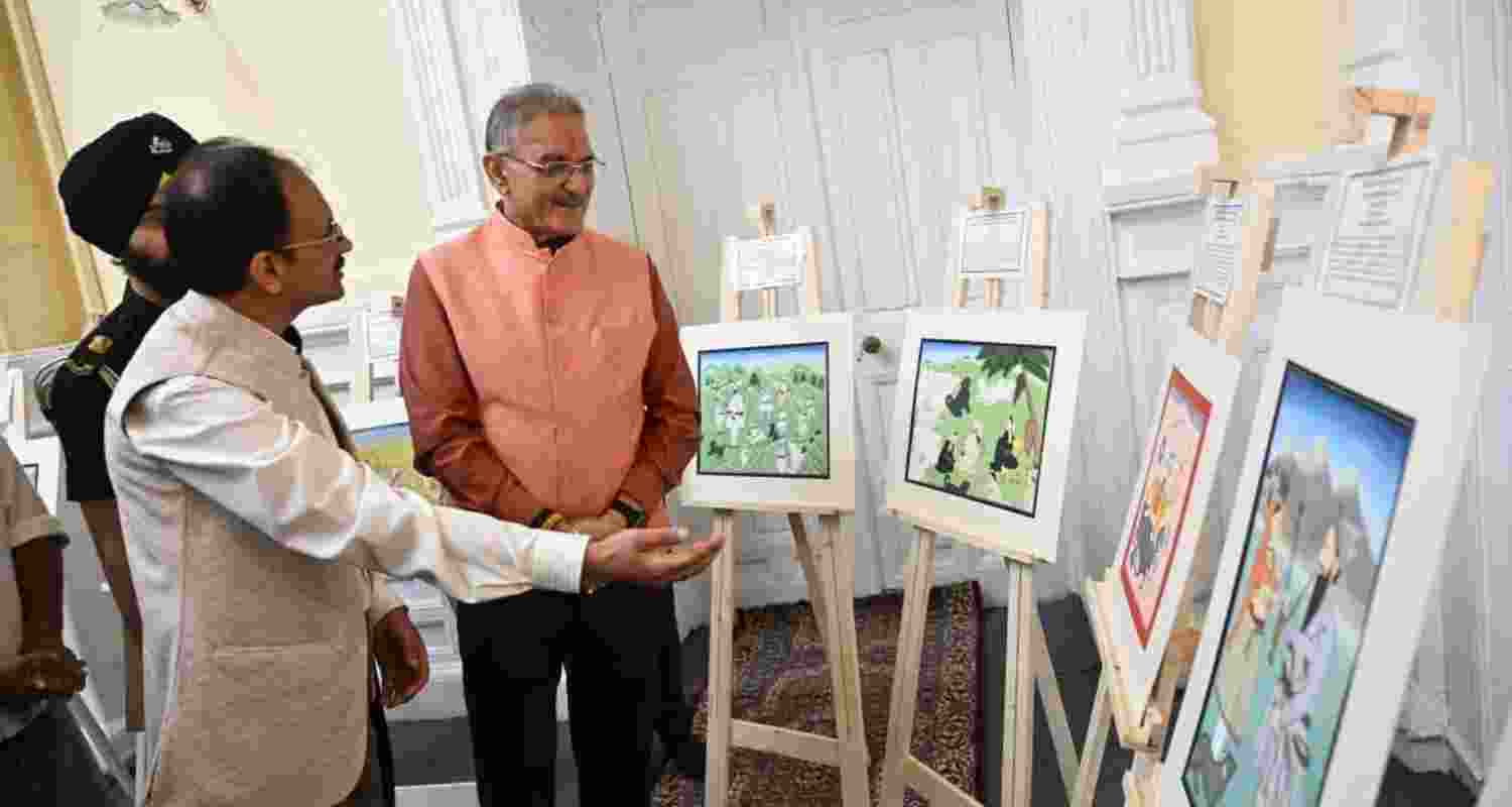 Governor Kavinder Gupta .
