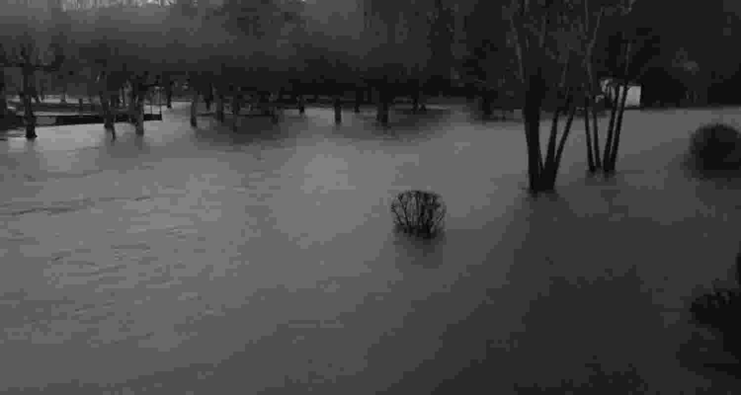 Flooding in southern France caused by Storm Nils plunged many areas into darkness.
