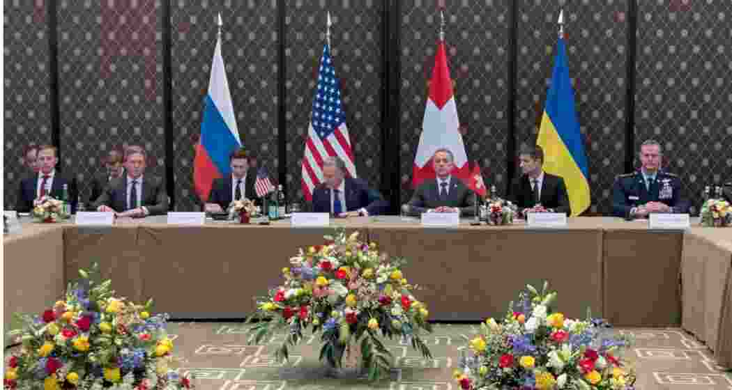 The US-brokered peace talks between Russian and Ukrainian envoys in progress in Geneva.