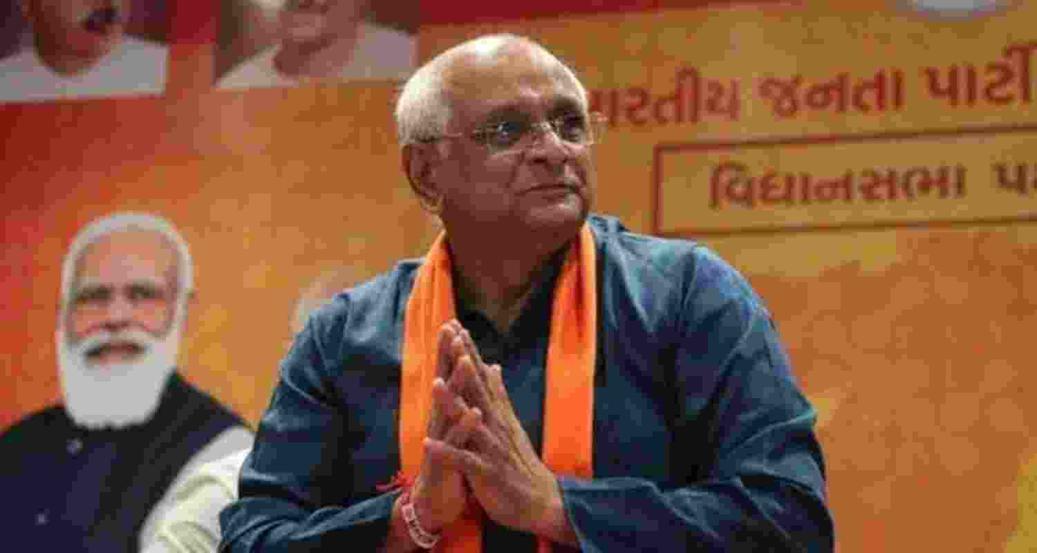 Gujarat Chief Minister Bhupendra Patel - file image.