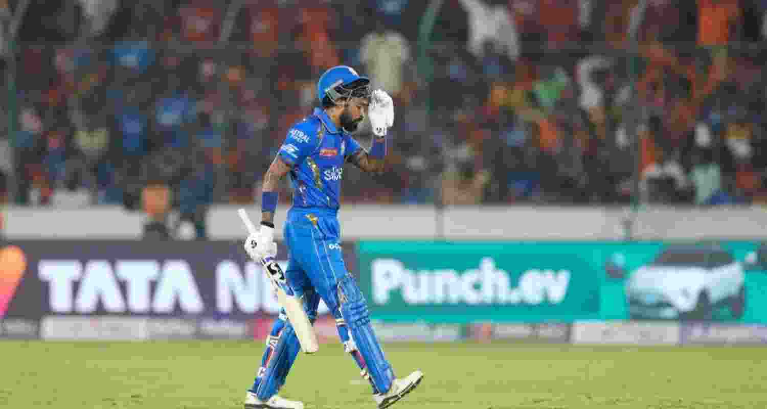 Mumbai Indians skipper Hardik Pandya.