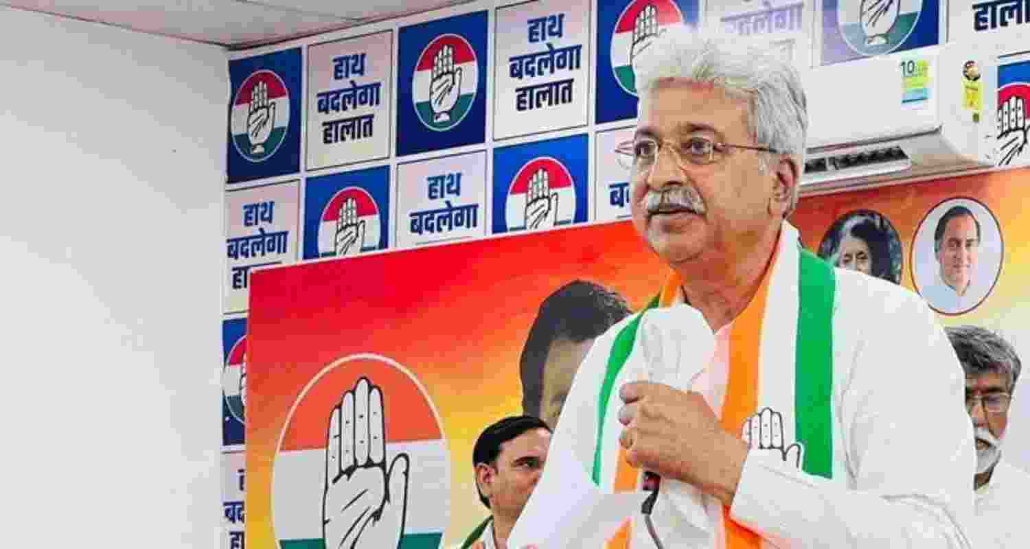 Haryana Congress president Rao Narender Singh.