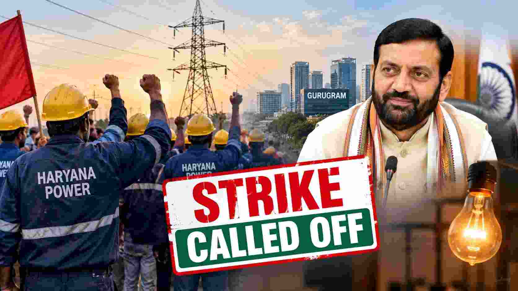 Haryana power strike called off