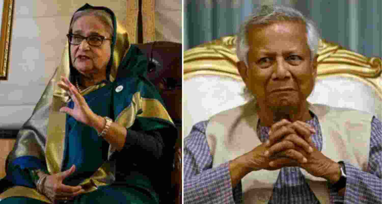 Hasina accuses Yunus of looting Bangladesh’s resources