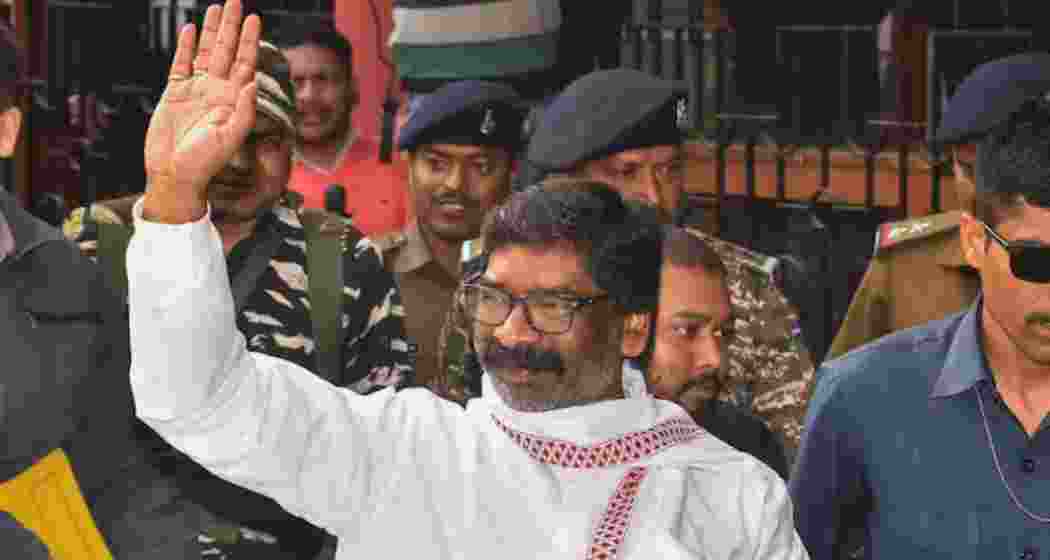 File photo of Jharkhand CM Hemant Soren.