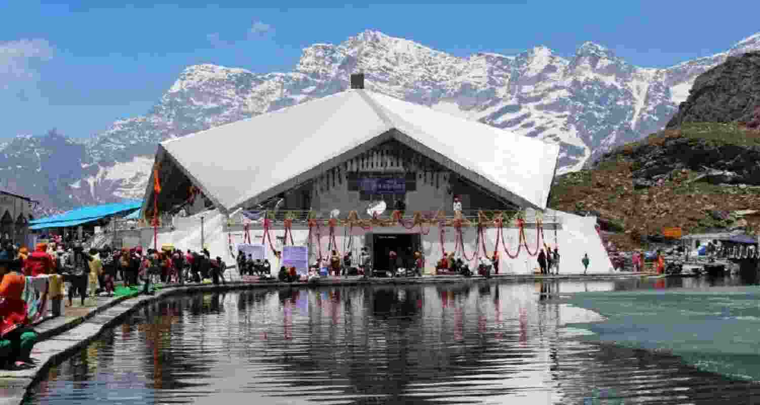 Hemkund Sahib in Uttarakhand.