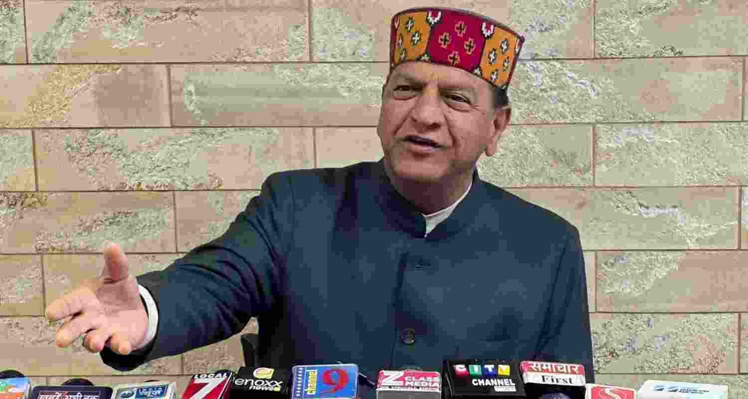 Himachal Pradesh BJP president Rajiv Bindal .