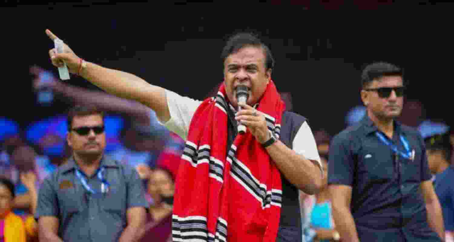 Assam Chief Minister Himanta Biswa Sarma. 
