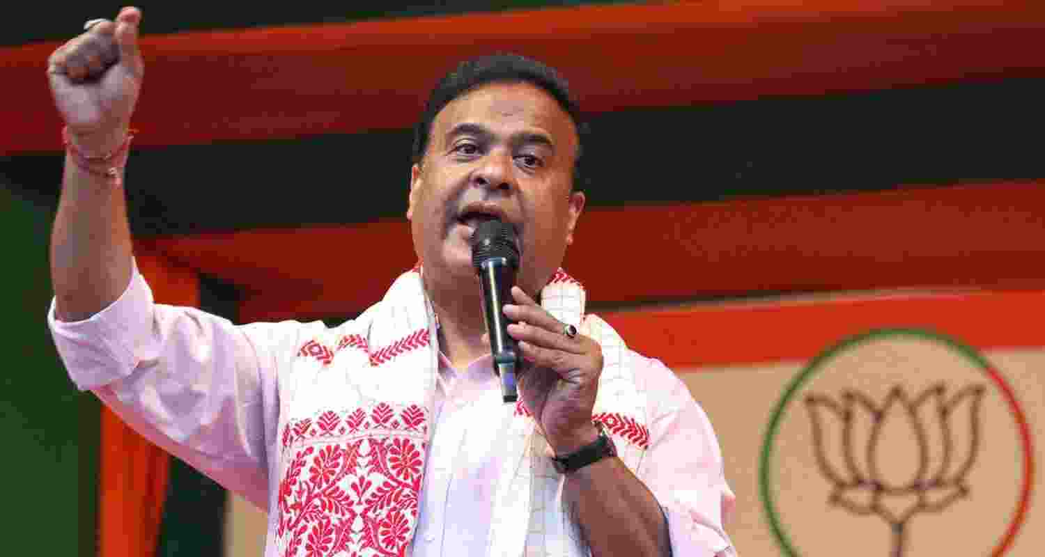 Assam CM Himanta Biswa Sarma.