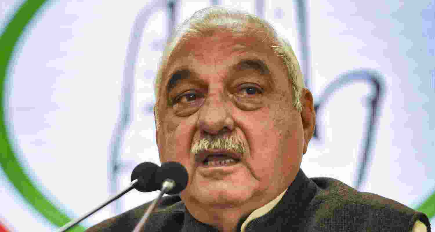 Bhupinder Singh Hooda. 