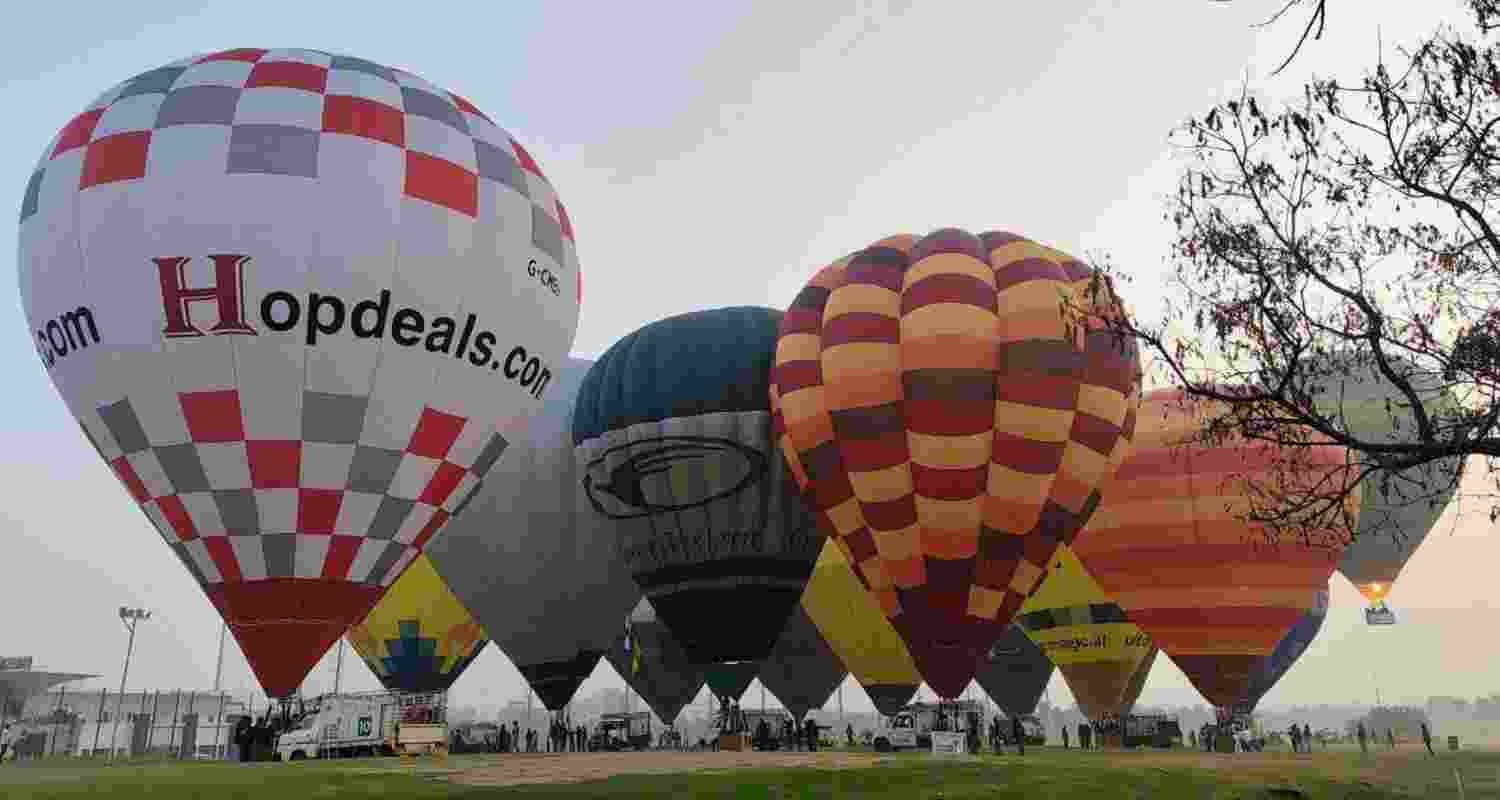 Hot Air Balloon Festival takes off in Hyderabad