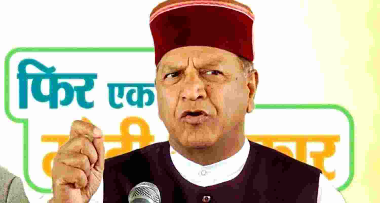 HP BJP chief Rajiv Bindal. 