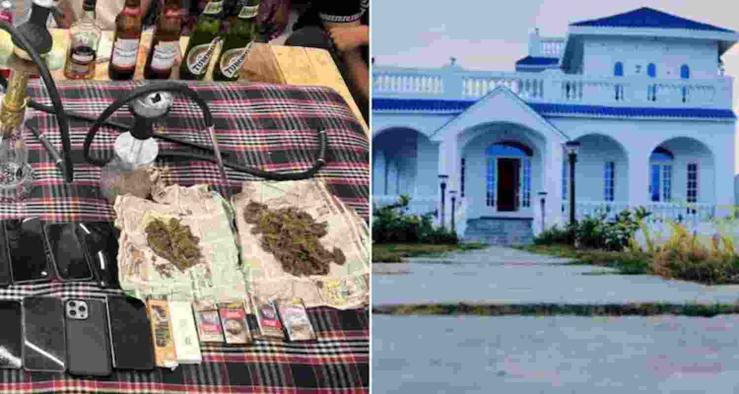 Hyderabad farmhouse 'mujra party' busted; drugs seized
