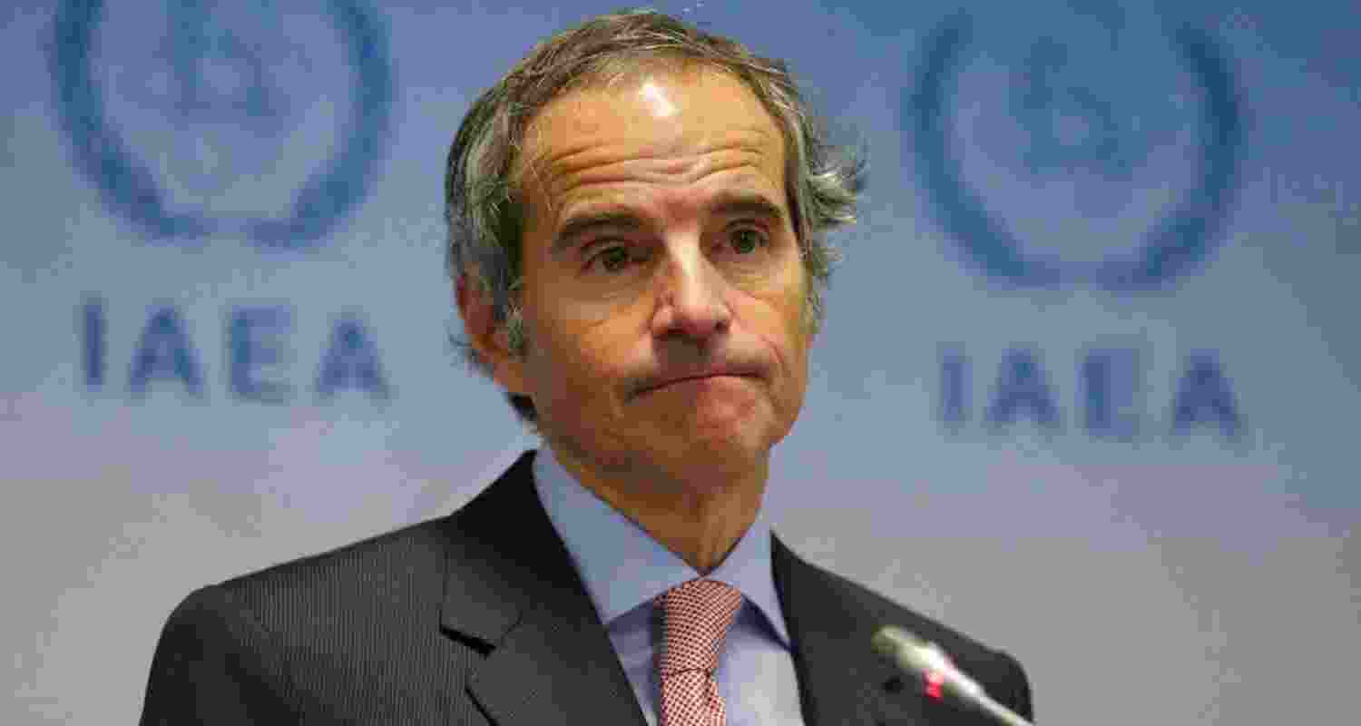 IAEA chief Rafael Grossi.