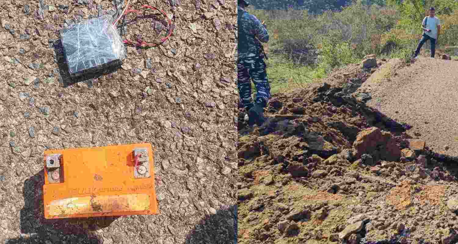 CRPF's BDS team detected and defused 50kg heavy IED beneath a narrow bridge on Awapalli-Basaguda road in Chhattisgarh's Bijapur.