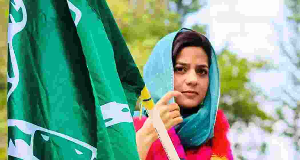 File photo of Iltija Mufti, daughter of PDP chief Mehbooba Mufti.