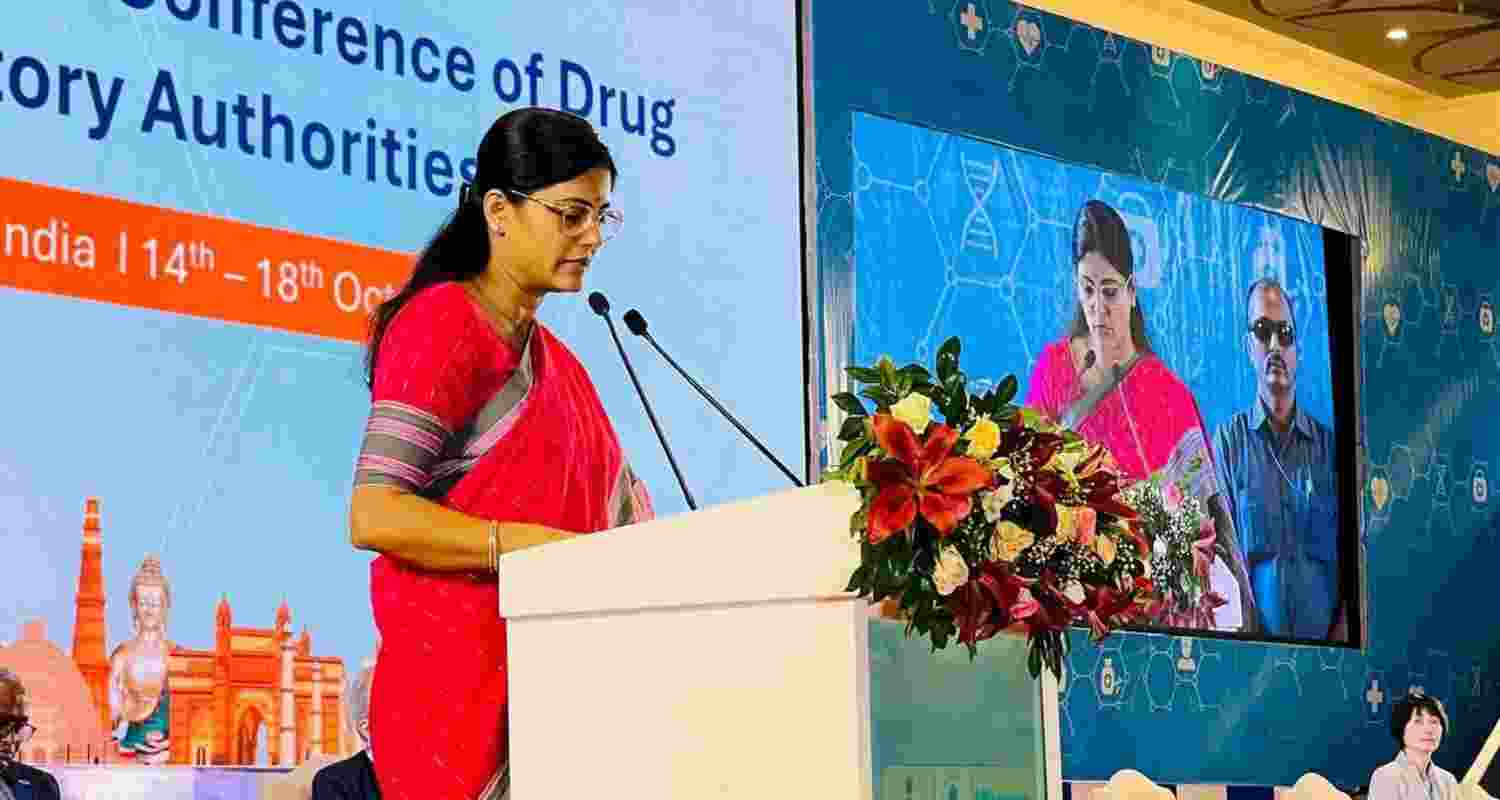 MoS Anupriya Patel Highlights India's Drugs Regulatory Advancements.