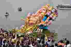 Latur Ganesh idol immersion : 2,000 cops, drones on duty