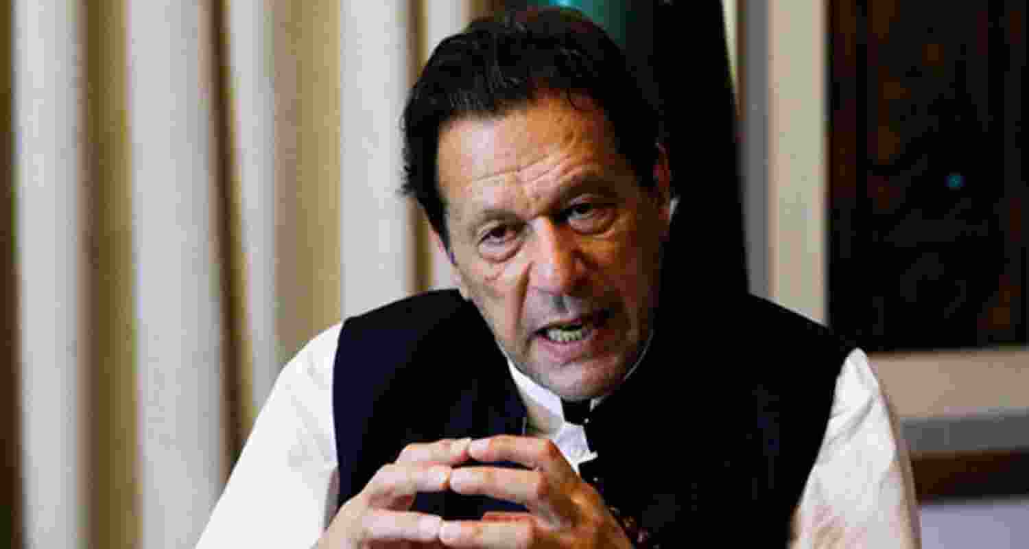 Former Pakistani Prime Minister Imran Khan.