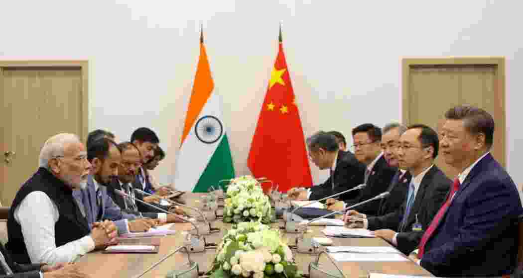 Prime Minister Narendra Modi with Chinese President Xi Jinping.