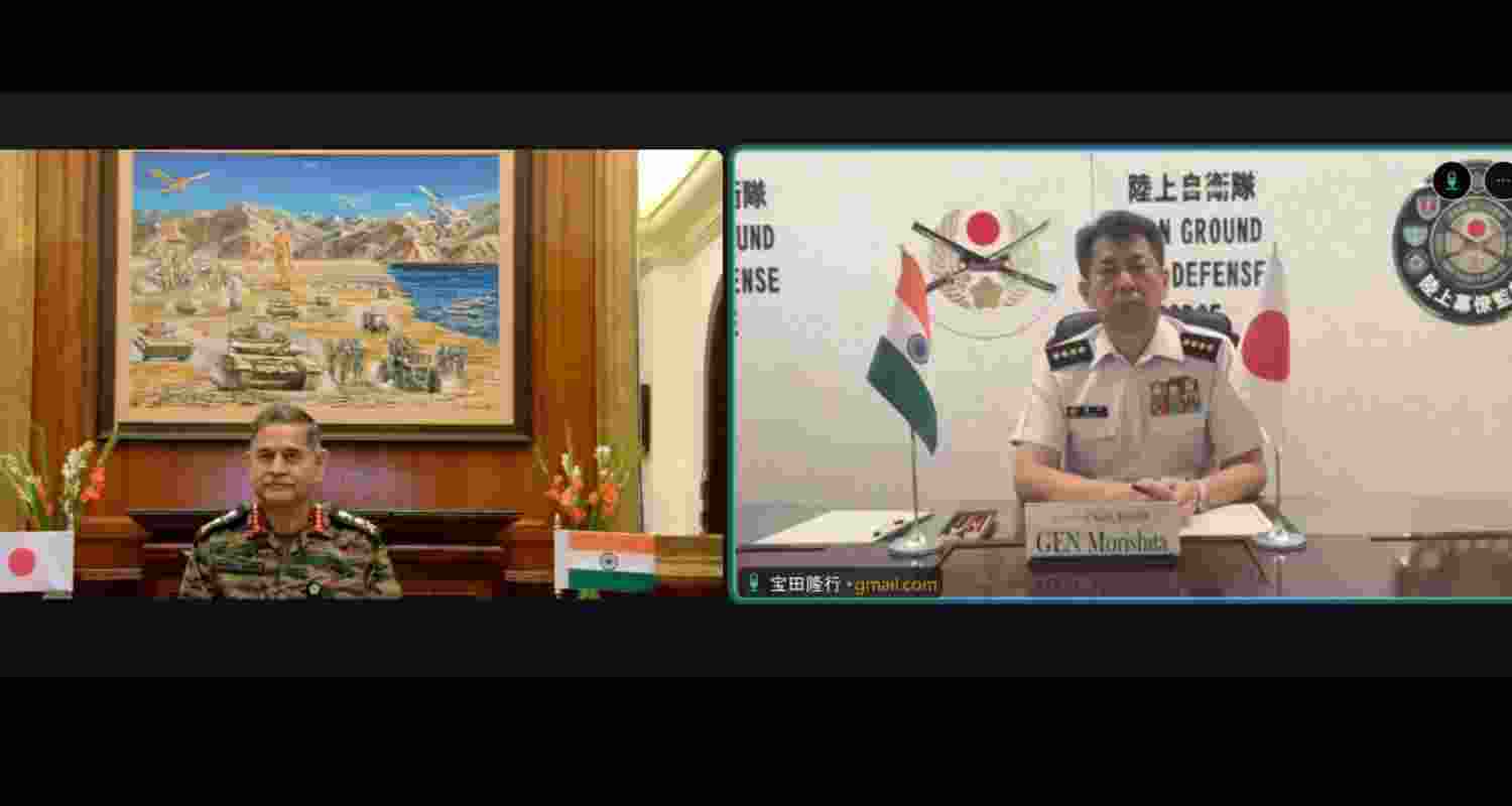 Army chiefs of India, Japan talk regional security, defence ties