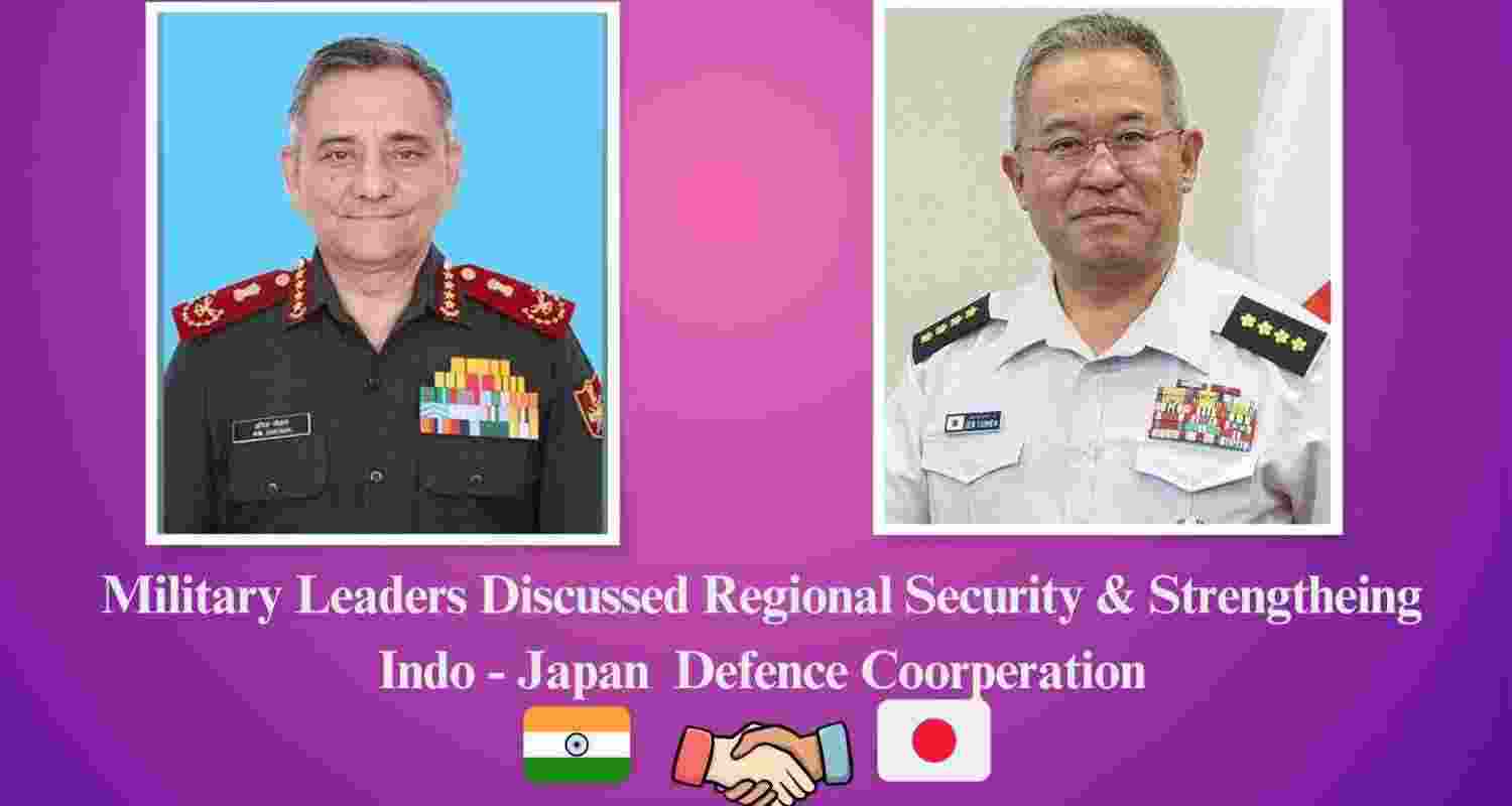 CDS, Navy Chief lead talks to deepen India-Japan defence ties CDS, Navy Chief lead talks to deepen India-Japan defence ties