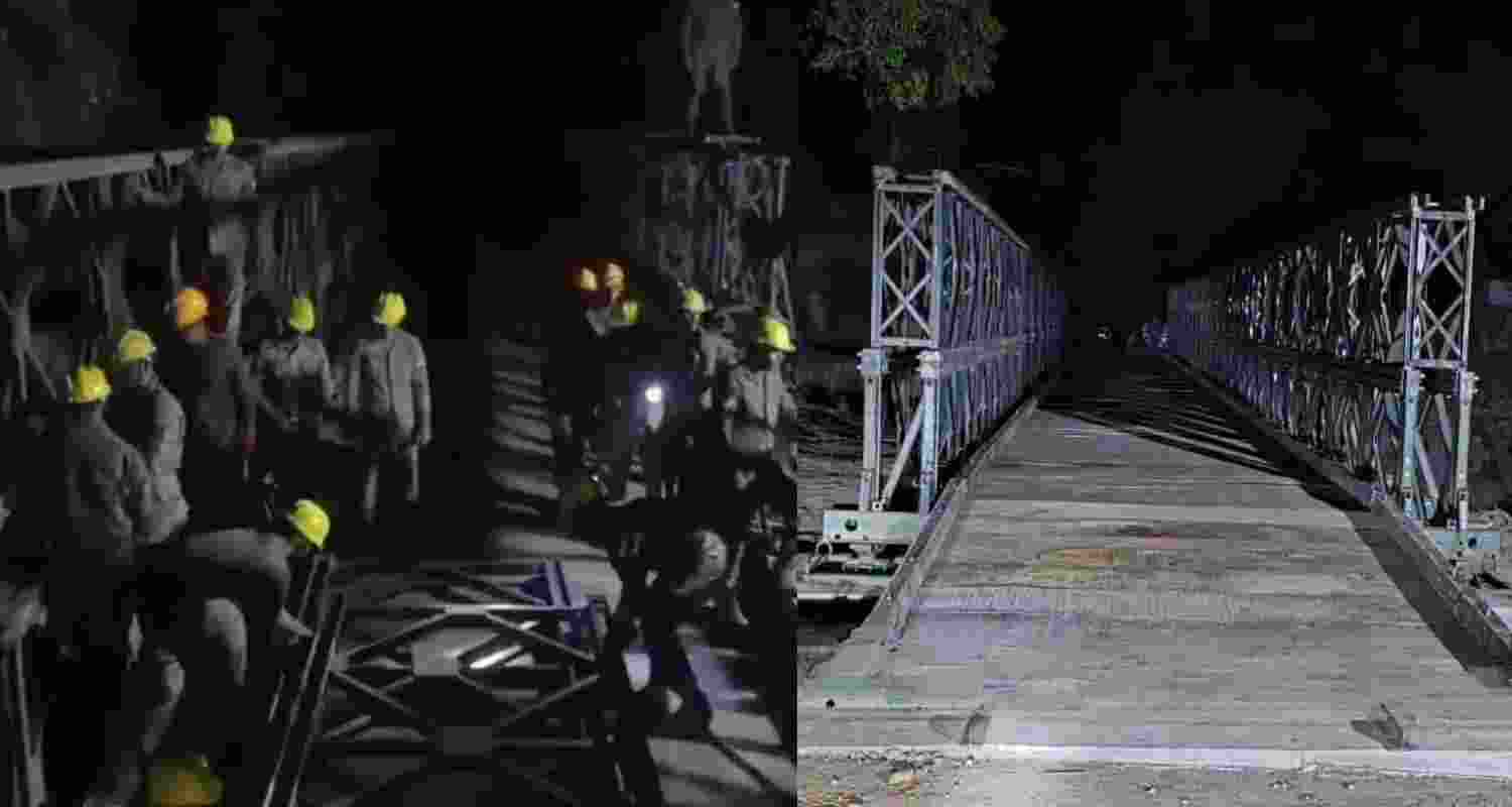 Indian Army builds a 120-ft Bailey Bridge in Sri Lanka’s Province, restoring Kandy–Nuwara Eliya link after Cyclone Ditwah under Operation Sagar Bandhu