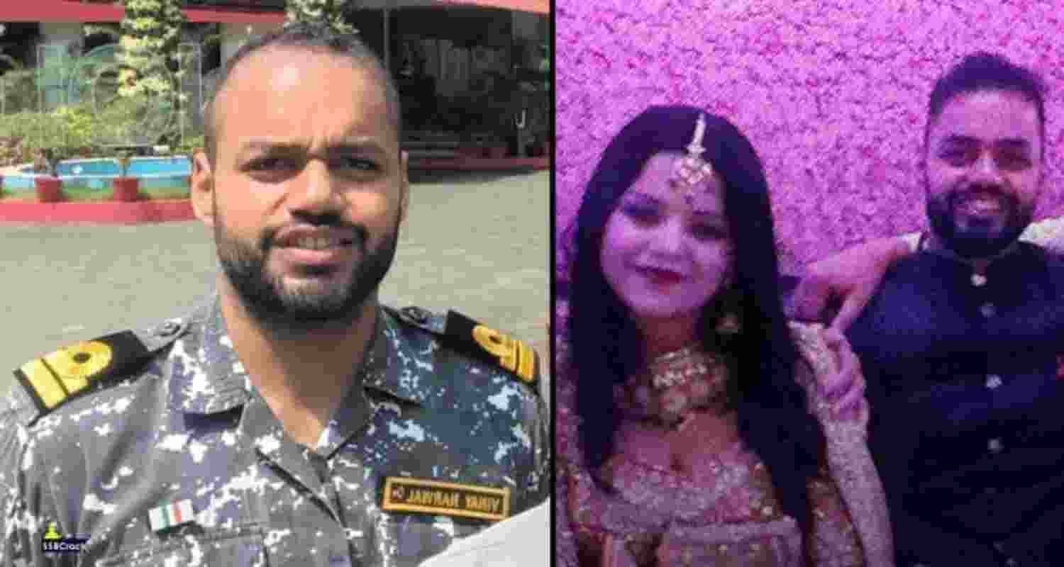 Indian Navy officer Lt Vinay Narwal