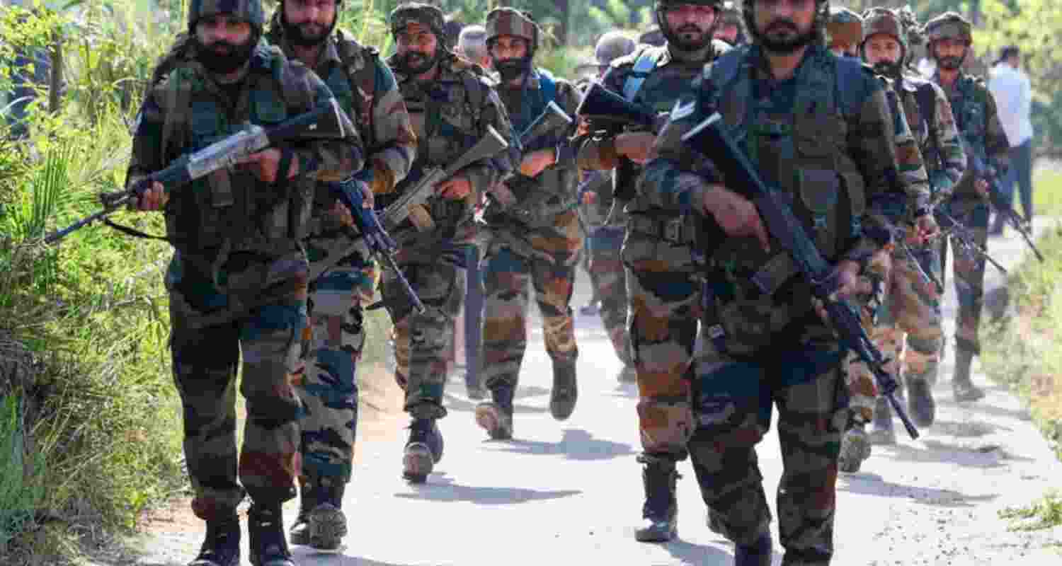 Kathua encounter: Search intensifies for armed militants Kathua encounter: Search intensifies for armed militants