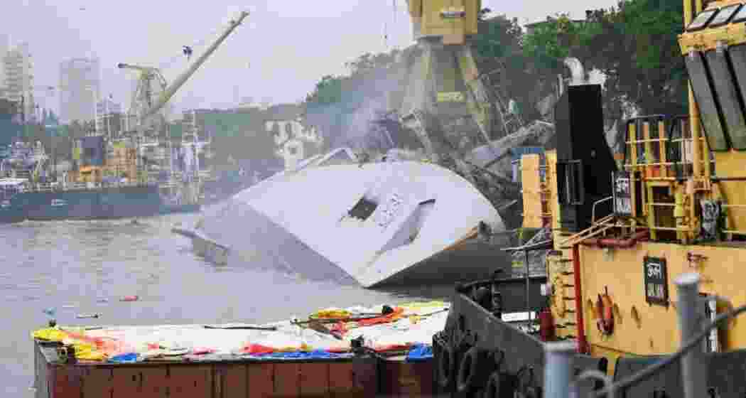 Fire onboard INS Brahmaputra, body of missing sailor found.